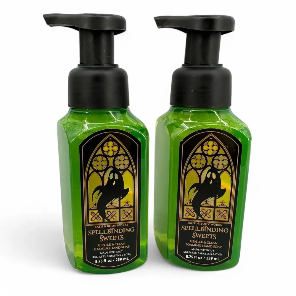 Spellbinding Sweets Gentle Foaming Hand Soap Bath and Body Works 8.75oz Lot of 2
